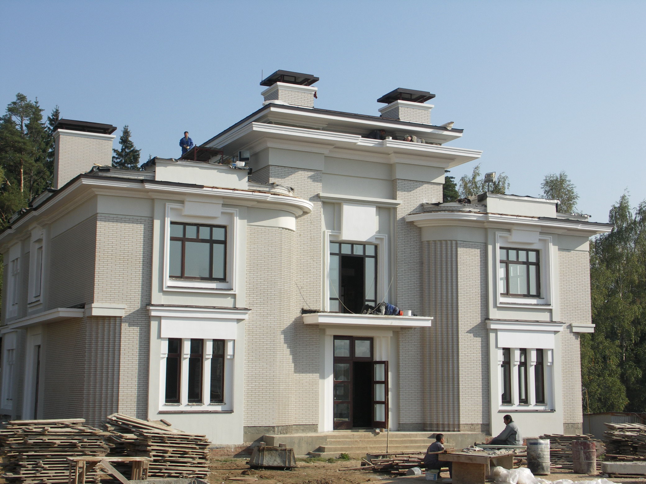 Фасадная Термопанель из пенополистирола ППС 60 мм с клинкерной плиткой Piz Duan 240*71*10 мм