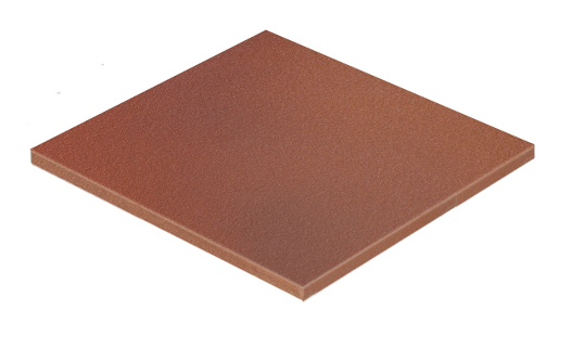 Плитка напольная противоскользящая Клинкерная Stroeher KERAPLATTE TERRA 316 patrician red flashed 240*240*12 мм