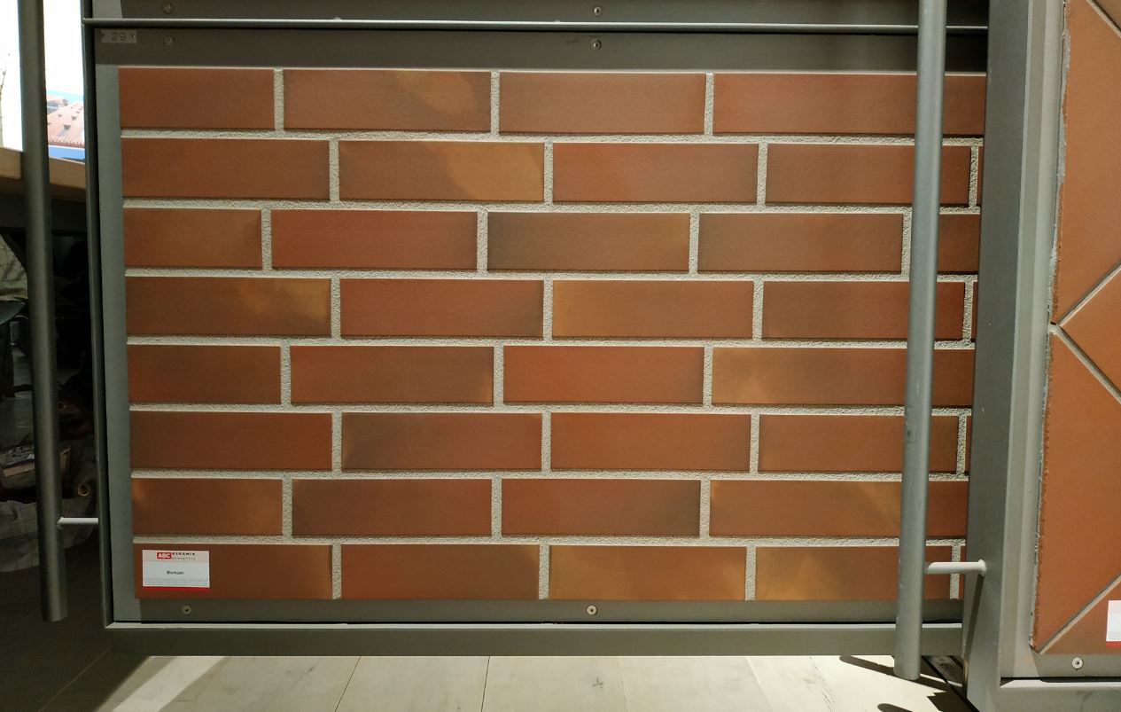 Фасадная Термопанель из пенополистирола ППС 60 мм с клинкерной плиткой Quaranit Borkum 240*71*10 мм