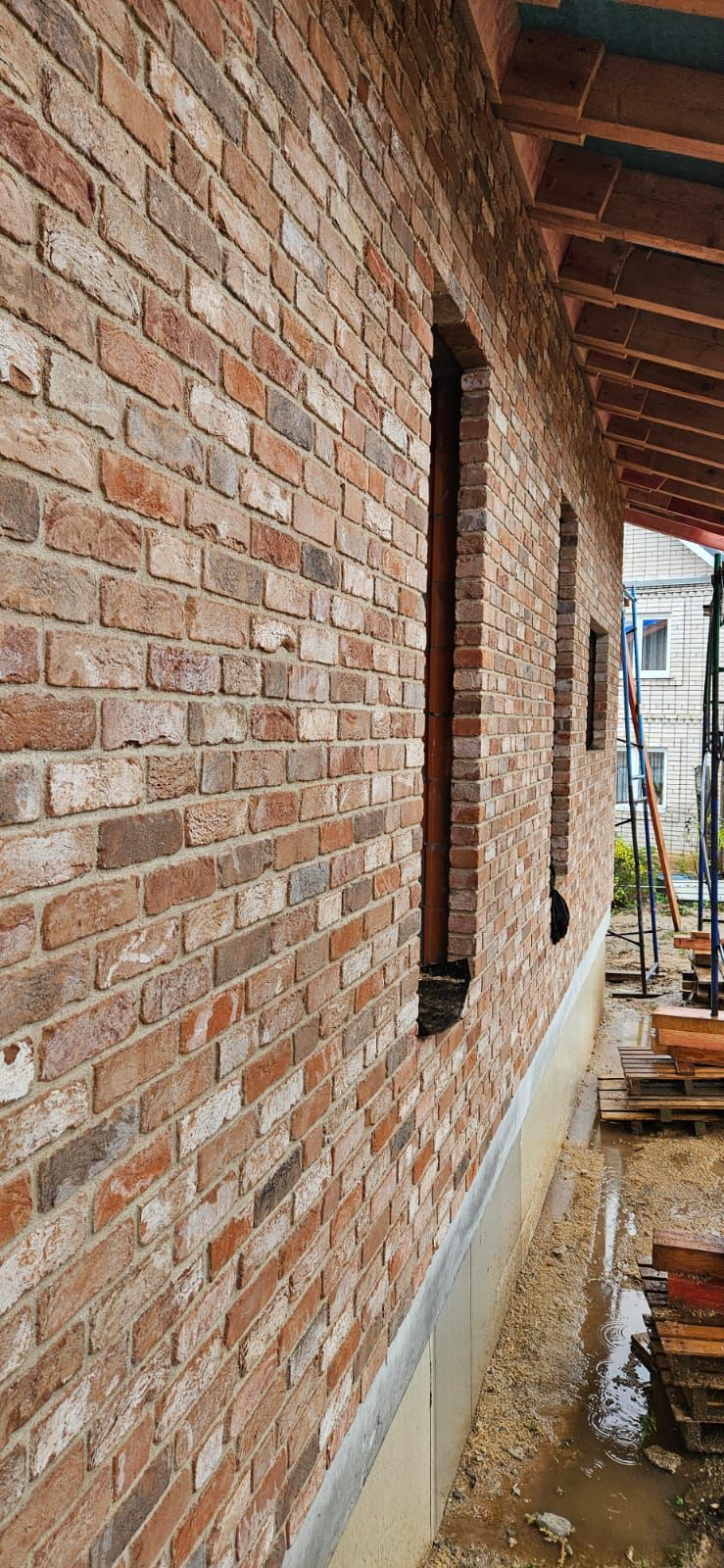 Галтованный итальянский кирпич ручной формовки Antic Line Virginia 215*50*65 мм S.Anselmo