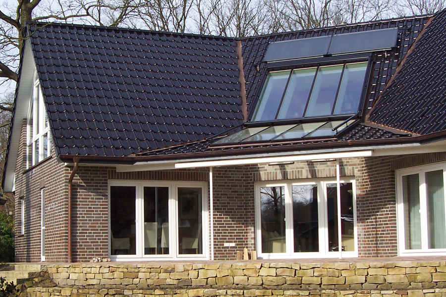 Керамическая черепица рядовая Roben FLANDERNplus бразильский глазурь