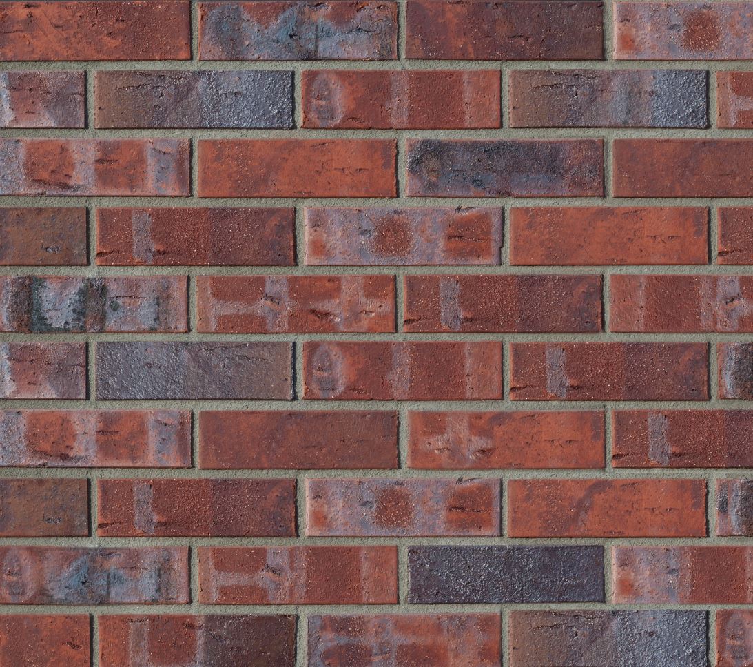 Кирпич облицовочный Клинкерный ABC 1876 Wittenburg Kohlebrand mit Sinterschmolz Wasserstrich NF 240*115*71 мм