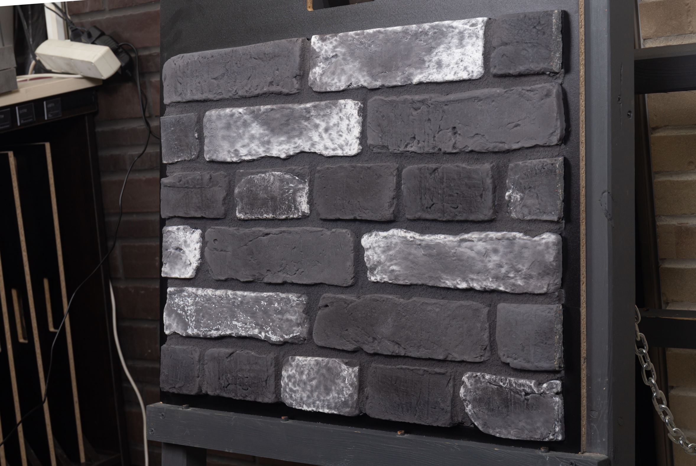 7.T Скандинавский кирпич 120-130*60-70*15 мм, декоративный камень для фасада и интерьера Petra