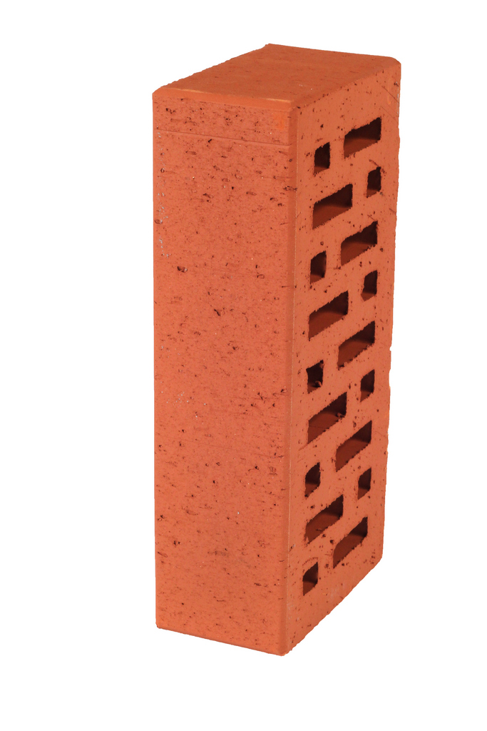 Lode SKARBAIS JANKA шероховатый, 250*120*65 мм, Печной Кирпич керамический пустотелый, терракотовый, красный