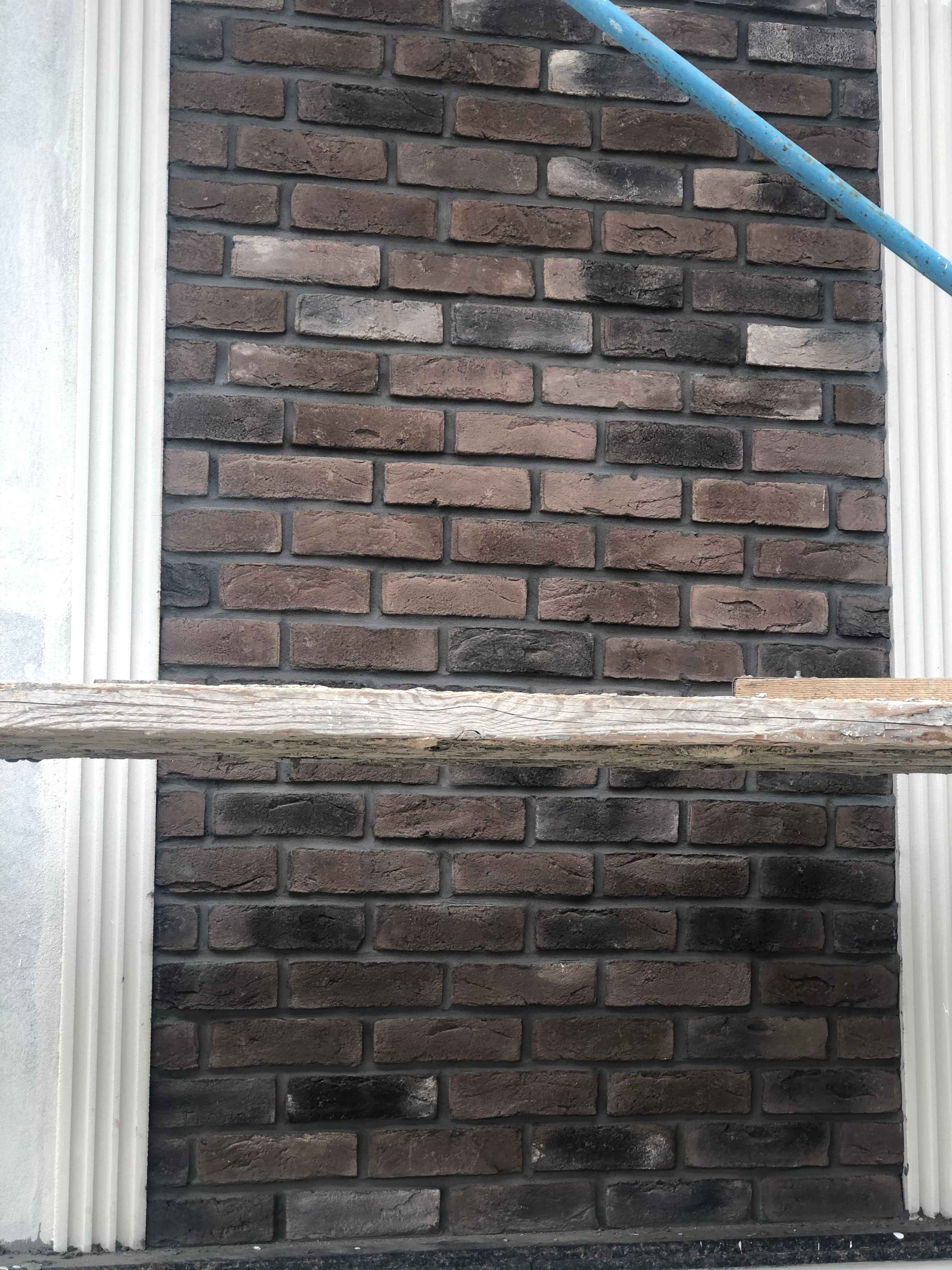 4 Византийский кирпич 225х65х15 мм, декоративный камень для фасада и интерьера Petra