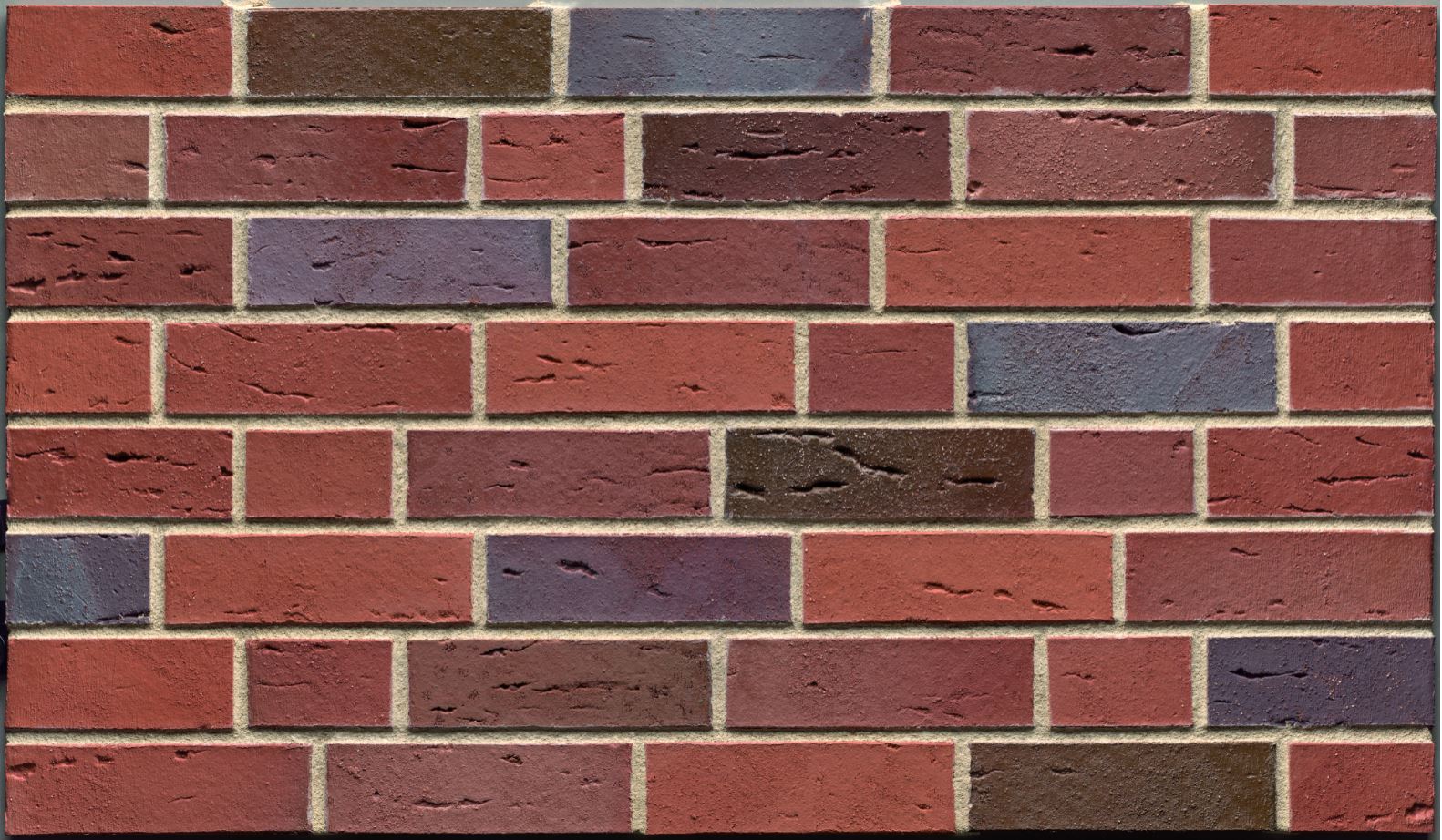 Кирпич облицовочный Клинкерный ABC 0558 Grafschafter rot-bunt NF 240*115*71 мм