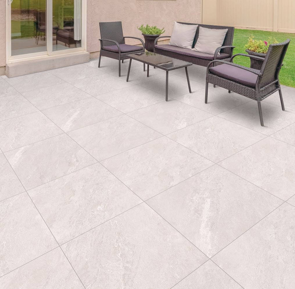 Mountain White 900x600x20 мм, тротуарная плитка уличная, противоскользящая, керамогранит OutdoorDesign 20мм