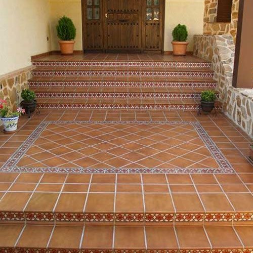 Клинкерная Плитка напольная противоскользящая Stroeher KERAPLATTE DURO 804 bossa 240*115*10 мм