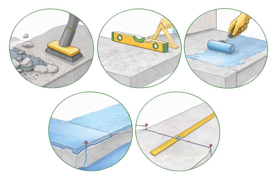 подготовка основания