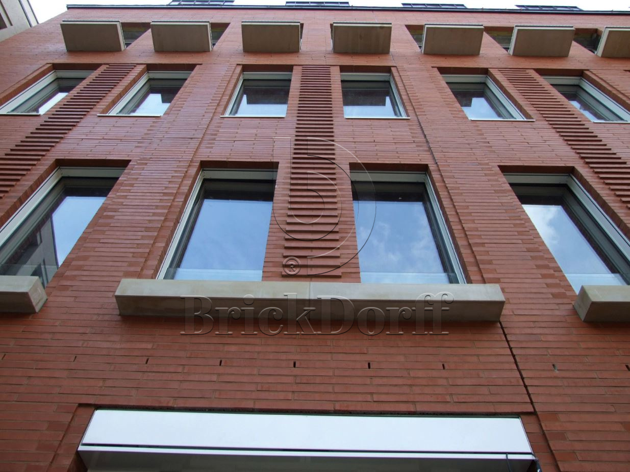 Кирпич облицовочный Клинкерный ABC 154 Münsterland rot-nuanciert glatt NF 240*115*71 мм