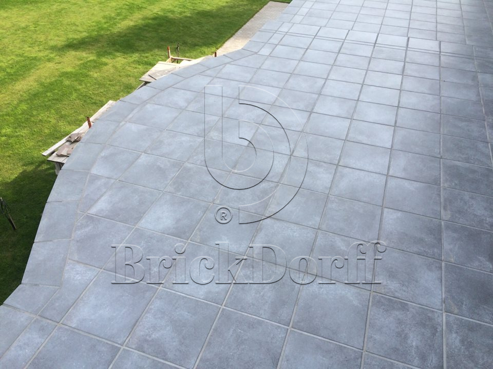 Клинкерная Плитка напольная противоскользящая Stroeher KERAPLATTE AERA 710 crio 444*294*10 мм