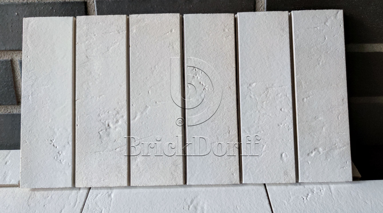 Белый перламутр  240х71х14 Клинкерная фасадная плитка облицовочная под кирпич для ВентФасада с затиркой шва