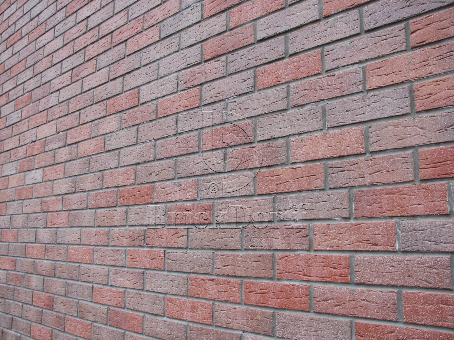 Клинкерная фасадная плитка облицовочная под кирпич Stroeher (Штроер) Keraprotect 416 rotterdam рельефная NF11, 240*71*11 мм