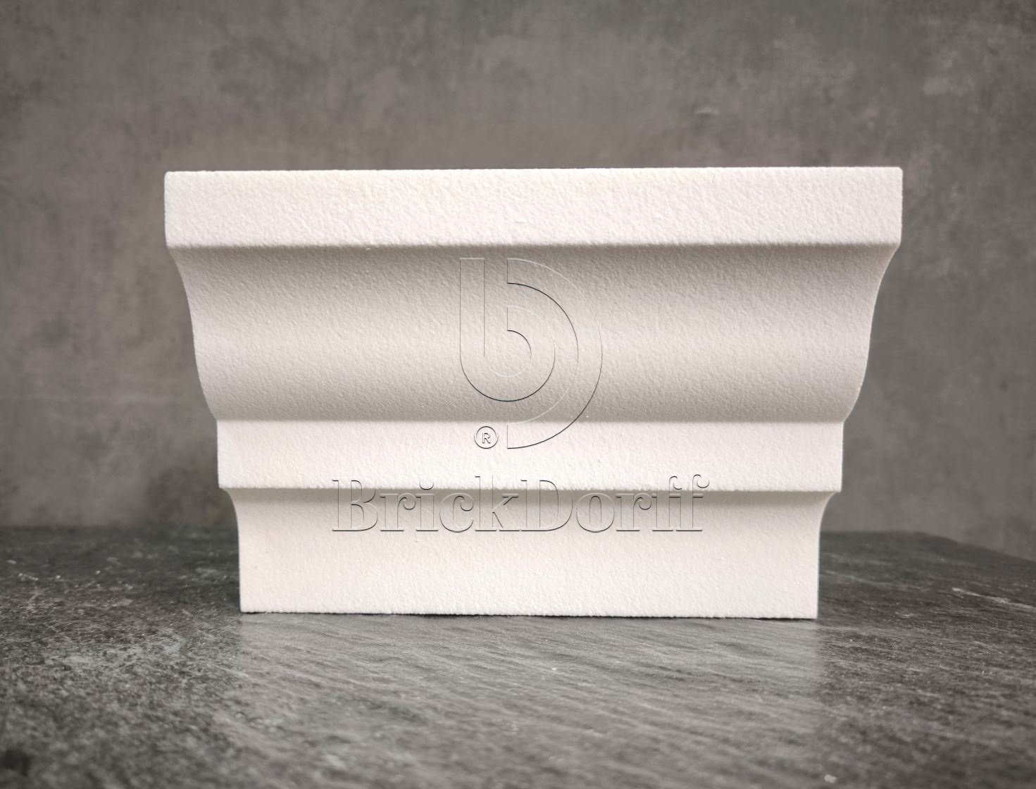 КАРНИЗ для Фасада и Интерьера - лепнина, декор из пенополистирола КВ-150/3 150*90*2000 мм