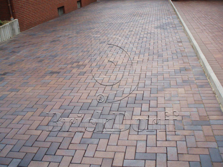 Тротуарная плитка / брусчатка Клинкерная ABC Mitternachtblau (Миттерначтблау) ригельный 240*78*52 мм