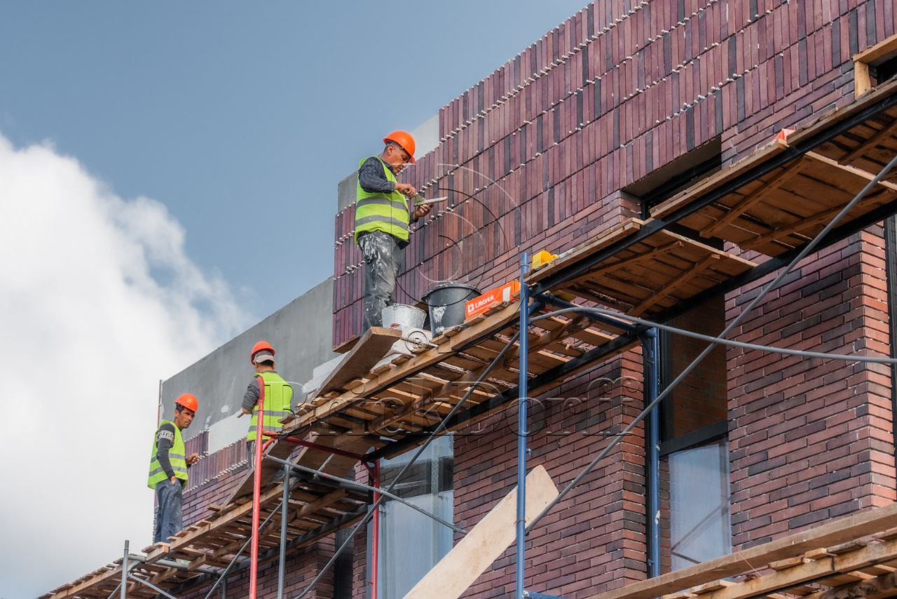 Фасадная ригельная плитка под клинкер Life Brick Лонг