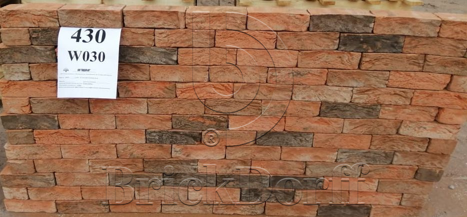 Донские Зори Вельяминово w030 215*102*65 мм, Кирпич ручной формовки полнотелый, облицовочный