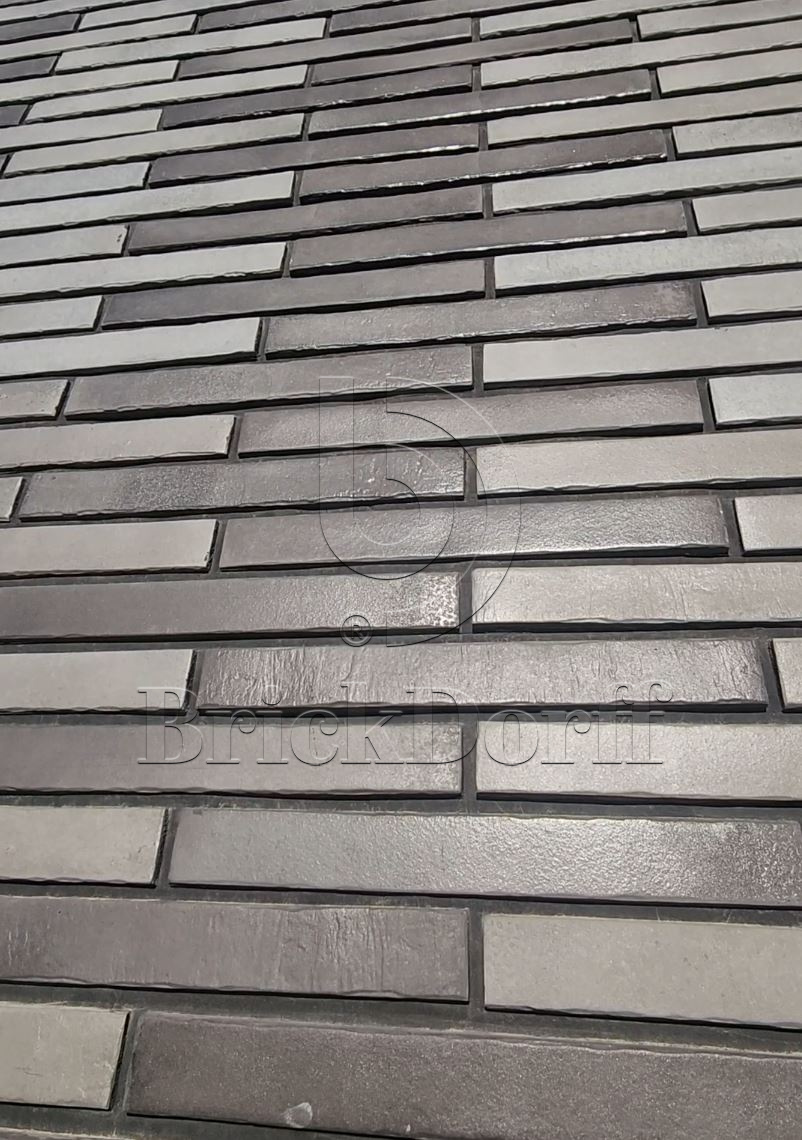 Фасадная ригельная плитка под клинкер Life Brick Лонг 201, 430*52*15 мм