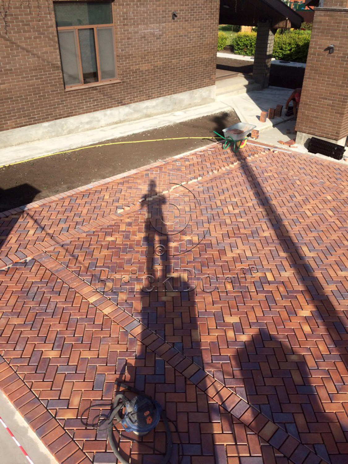 Тротуарная плитка клинкерная ABC Herbstlaub-geflammt (Хербстлауб-гефламмт), 200*100*20 мм