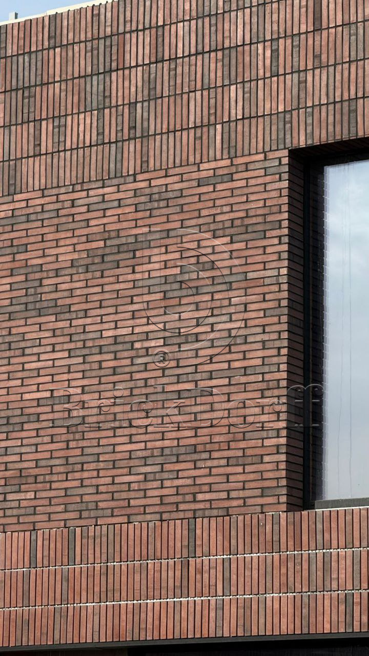 Фасадная ригельная плитка под клинкер Life Brick Лонг