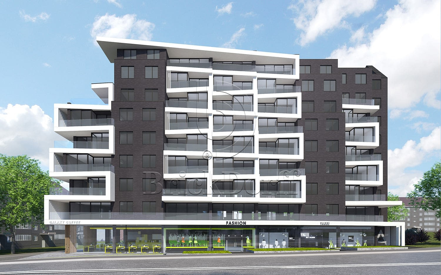 Tempio Rustikotta ANTHRACITE 200x400x14мм Дранка керамическая плитка для навесного вент Фасада и Кровли