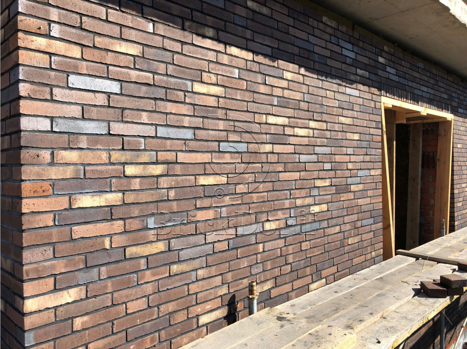 Amarante WF 210х24х50 мм, Фасадная и Интерьерная Плитка ручной формовки под кирпич Engels baksteen