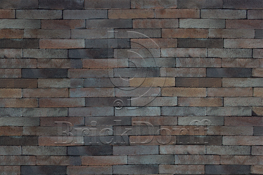 Тротуарная плитка / брусчатка Клинкерная ABC Gotland blau-braun Schmolz (Готланд блау-браун Счмолз), ригельный 292*71*71 мм