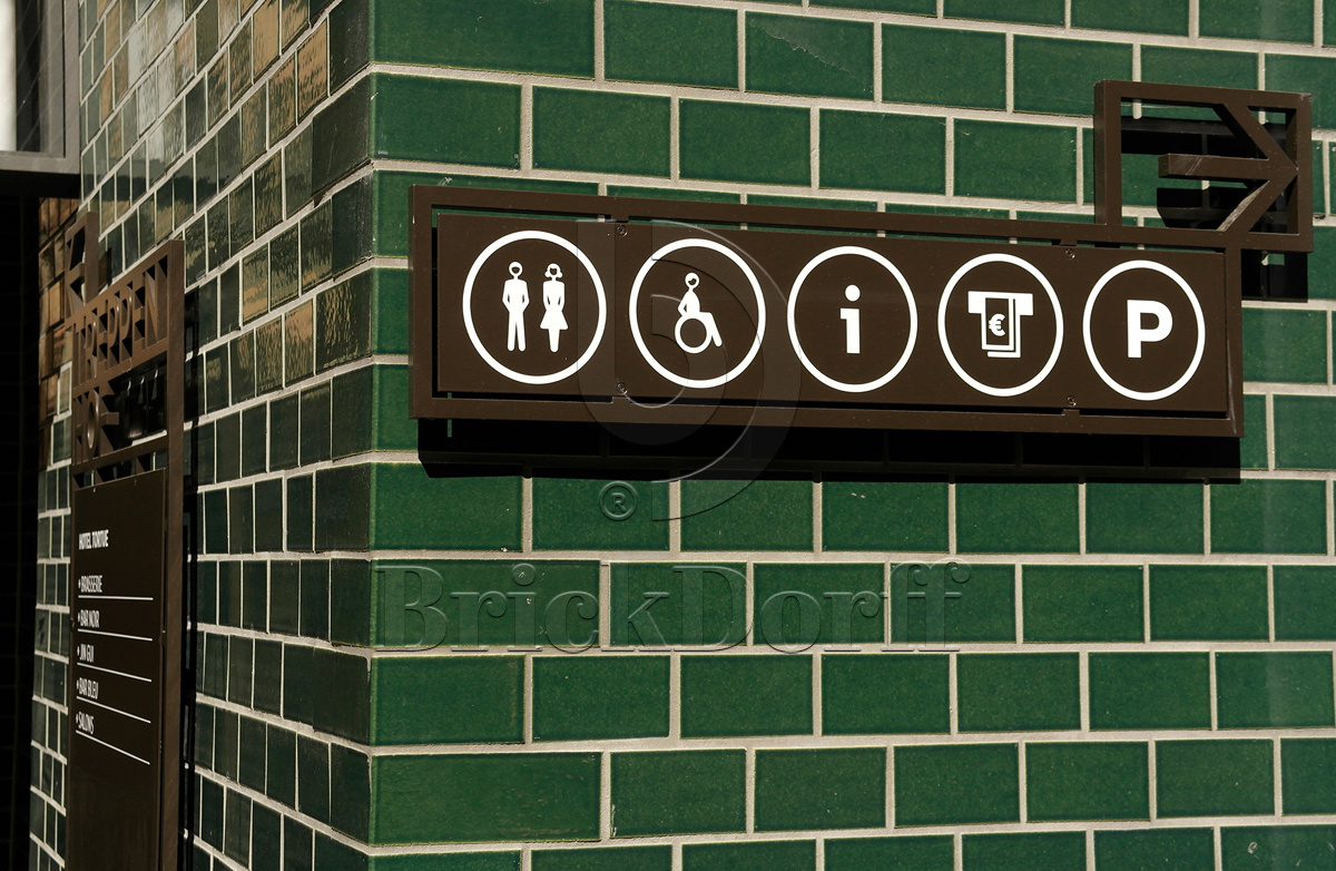 PRO-18-8 Глазурованная клинкерная фасадная плитка под кирпич ral 6028 122x69x10 мм