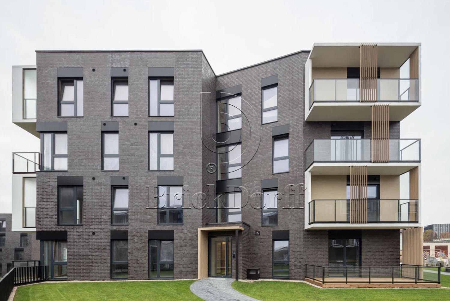 Ласточкин хвост Клинкерная фасадная плитка облицовочная ABC Dresden schwarz blau bunt schieferstruktur 240*71*14 мм