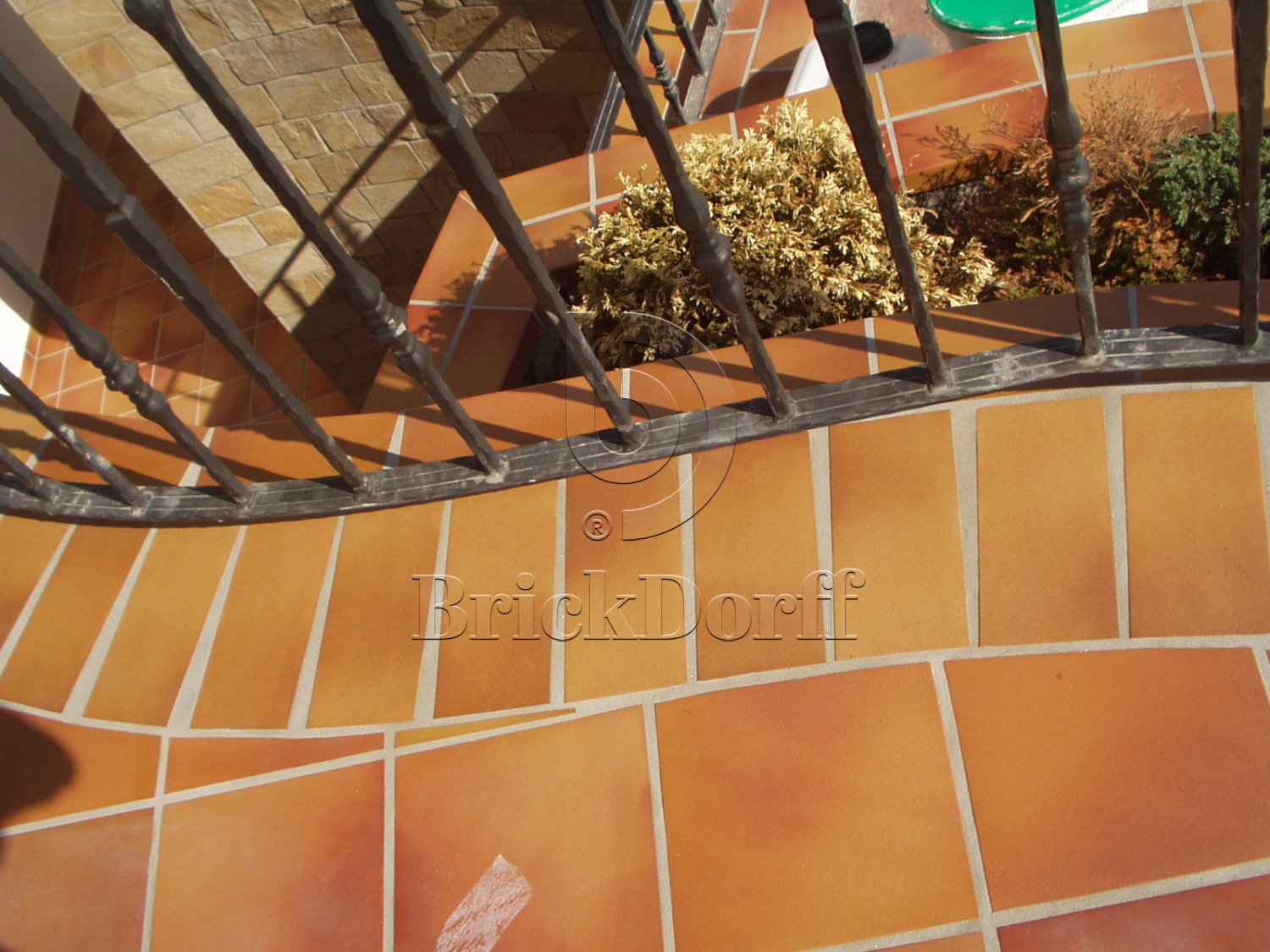 Плитка напольная противоскользящая Клинкерная Stroeher KERAPLATTE TERRA 307 wheat 240*240*12 мм