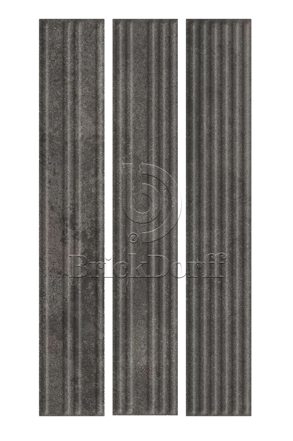 Carrizo Basalt Deco 400*66*11 мм клинкерная плитка ригельная - длинный формат