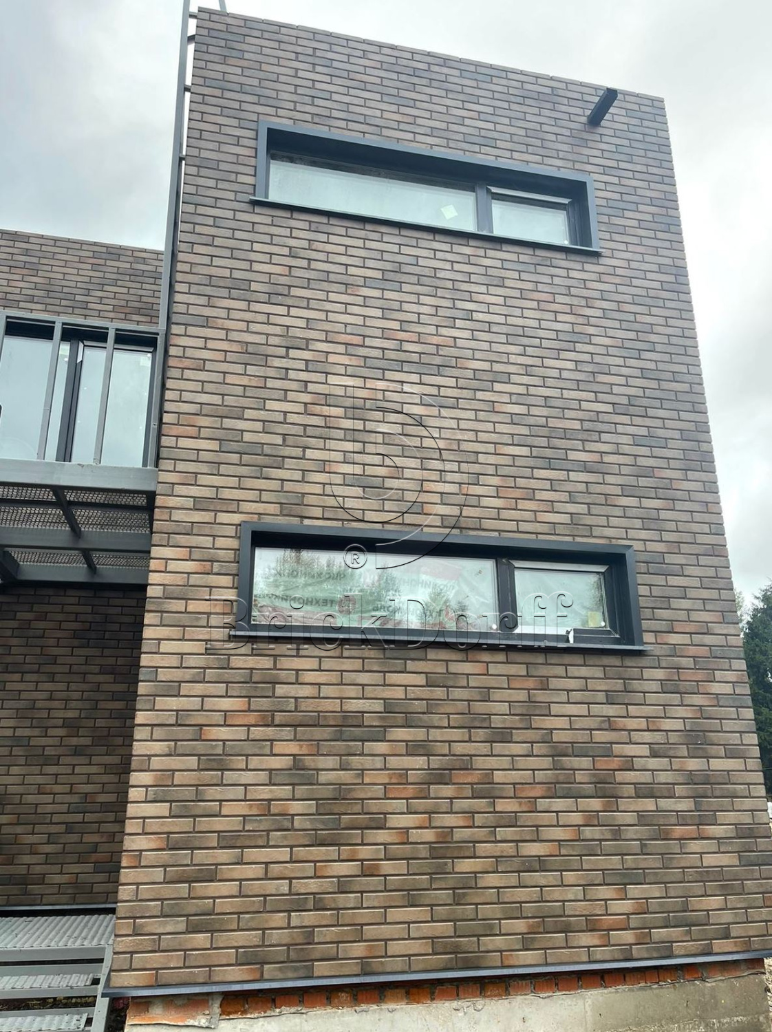 Retro Brick Cardamon фасадная термопанель из пенополиуретана ППУ 65 мм