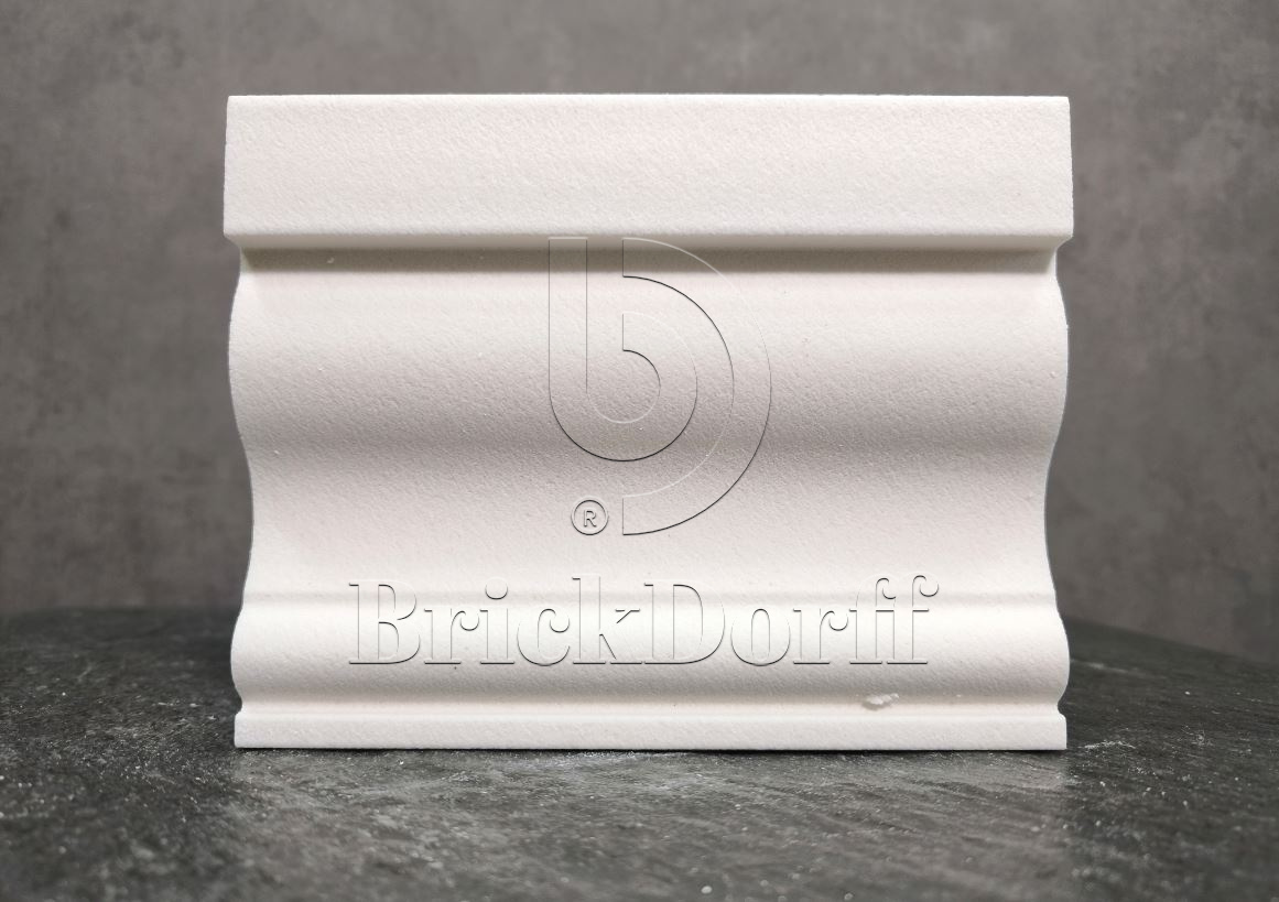 Молдинг для фасада - лепнина, декор из пенополистирола МВ-150/1 150*30*2000 мм