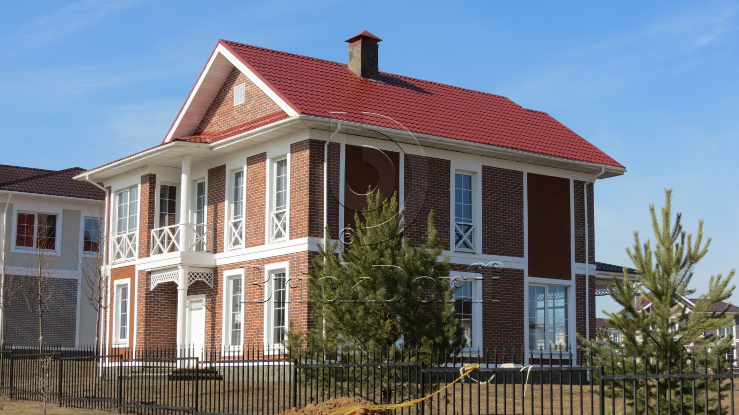 ABC Rotbunt Struktur 240*71*8 мм Клинкерная фасадная плитка облицовочная под кирпич