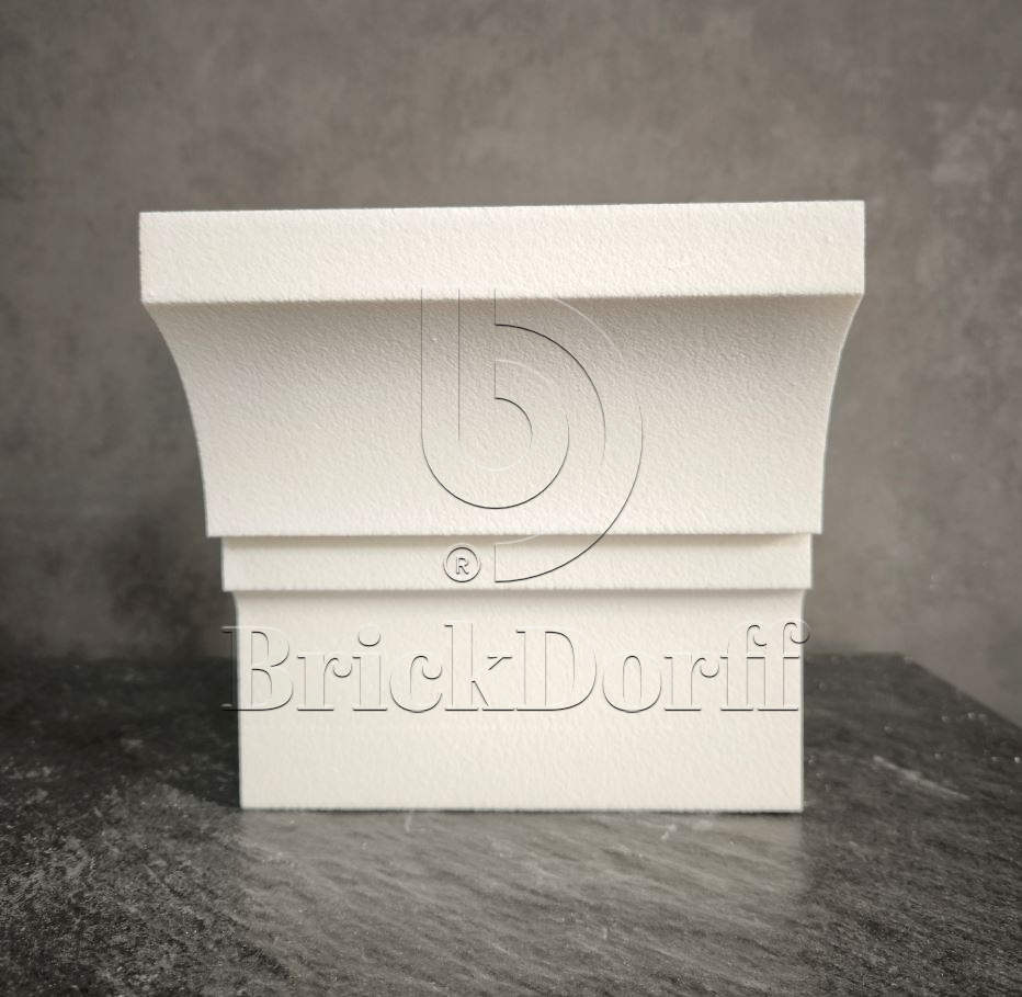 КАРНИЗ для Фасада и Интерьера - лепнина, декор из пенополистирола КВ-210/1 210*130*2000 мм