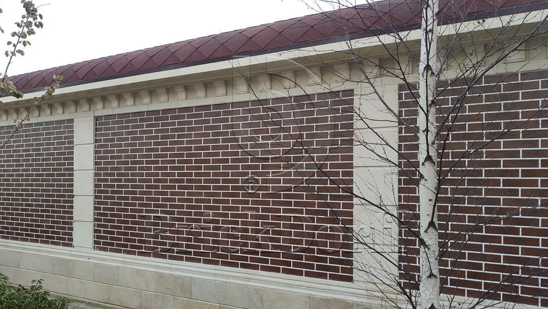 Semir Brown 245X66х7,4 мм Клинкерная фасадная плитка под кирпич облицовочная, коричневая