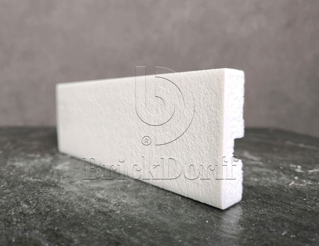 Молдинг для фасада - лепнина, декор из пенополистирола МВ-70/1 70*20*2000 мм