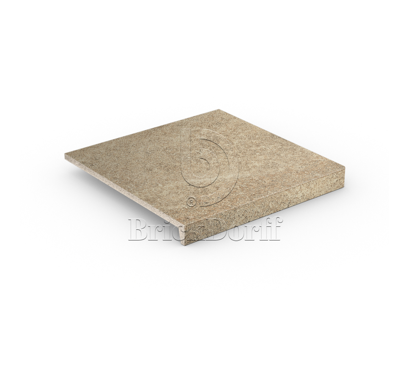 Клинкерная Ступень лофт противоскользящая плитка Stroeher KERAPLATTE EPOS 955 eres 294*340*35*11 мм