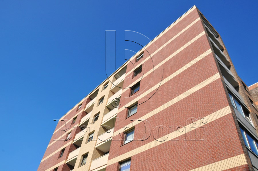 Клинкерная фасадная плитка облицовочная под кирпич Stroeher (Штроер) Keraprotect 413 utrecht рельефная NF11, 240*71*11 мм