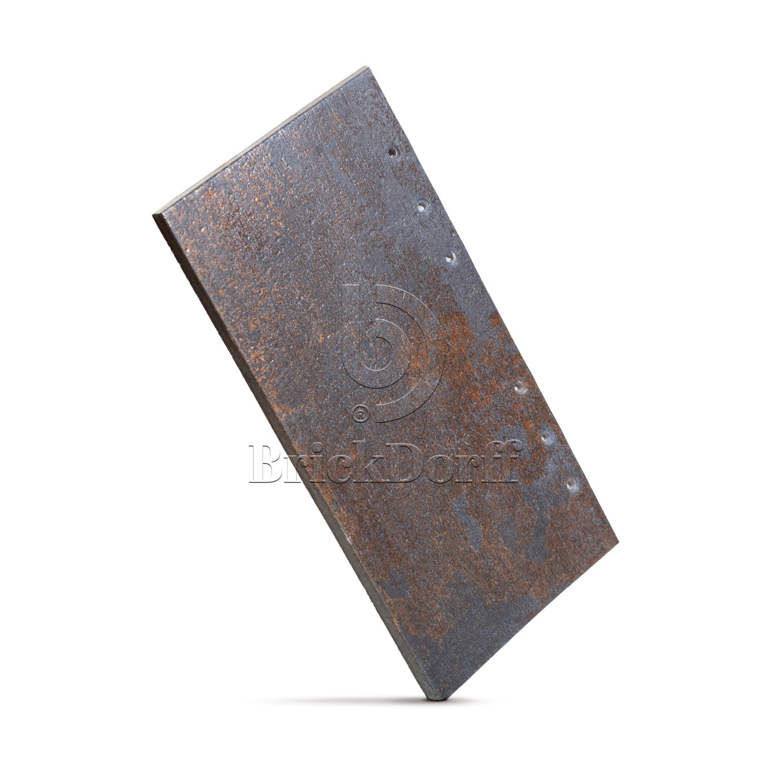 Tempio Rustikotta BLACK OXID 200x400x14мм Дранка керамическая плитка для навесного вент Фасада и Кровли