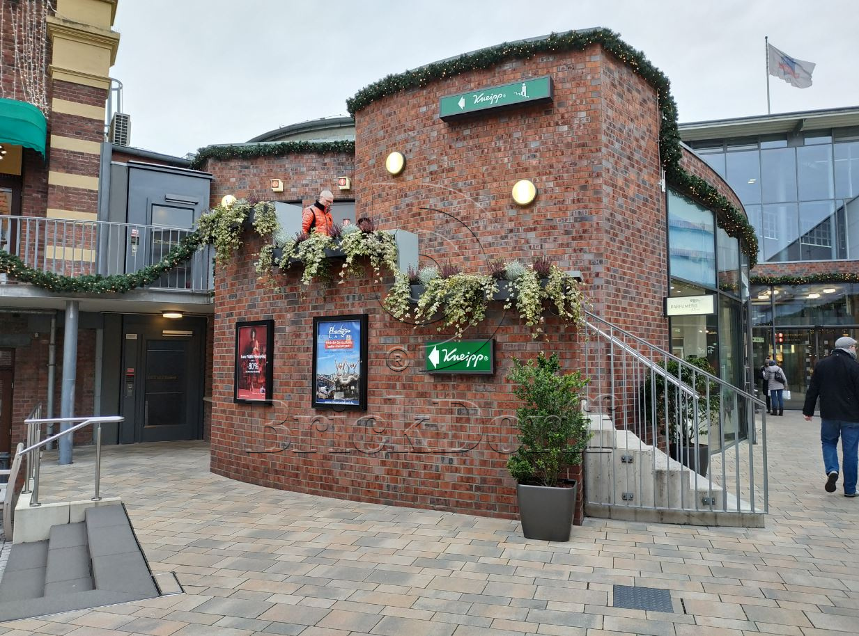 Кирпич облицовочный Клинкерный ABC 5781 Wittenburg Kohlebrand mit Sinterschmolz glatt NF 240*115*71 мм