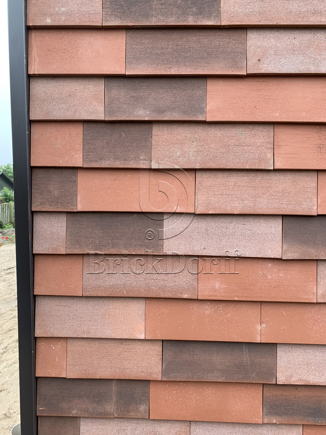 NORDIC Rot mix 365x250x30x14, ABC Клинкерная плитка для навесного вент Фасада и Кровли