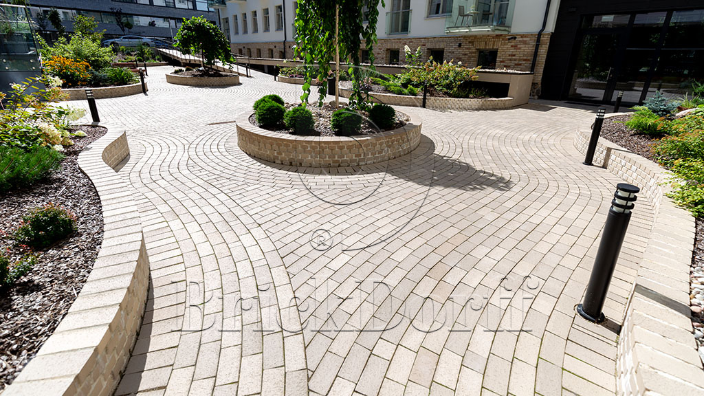 Тротуарная плитка / брусчатка Клинкерная ABC Colima (Колима) 200*100*52 мм