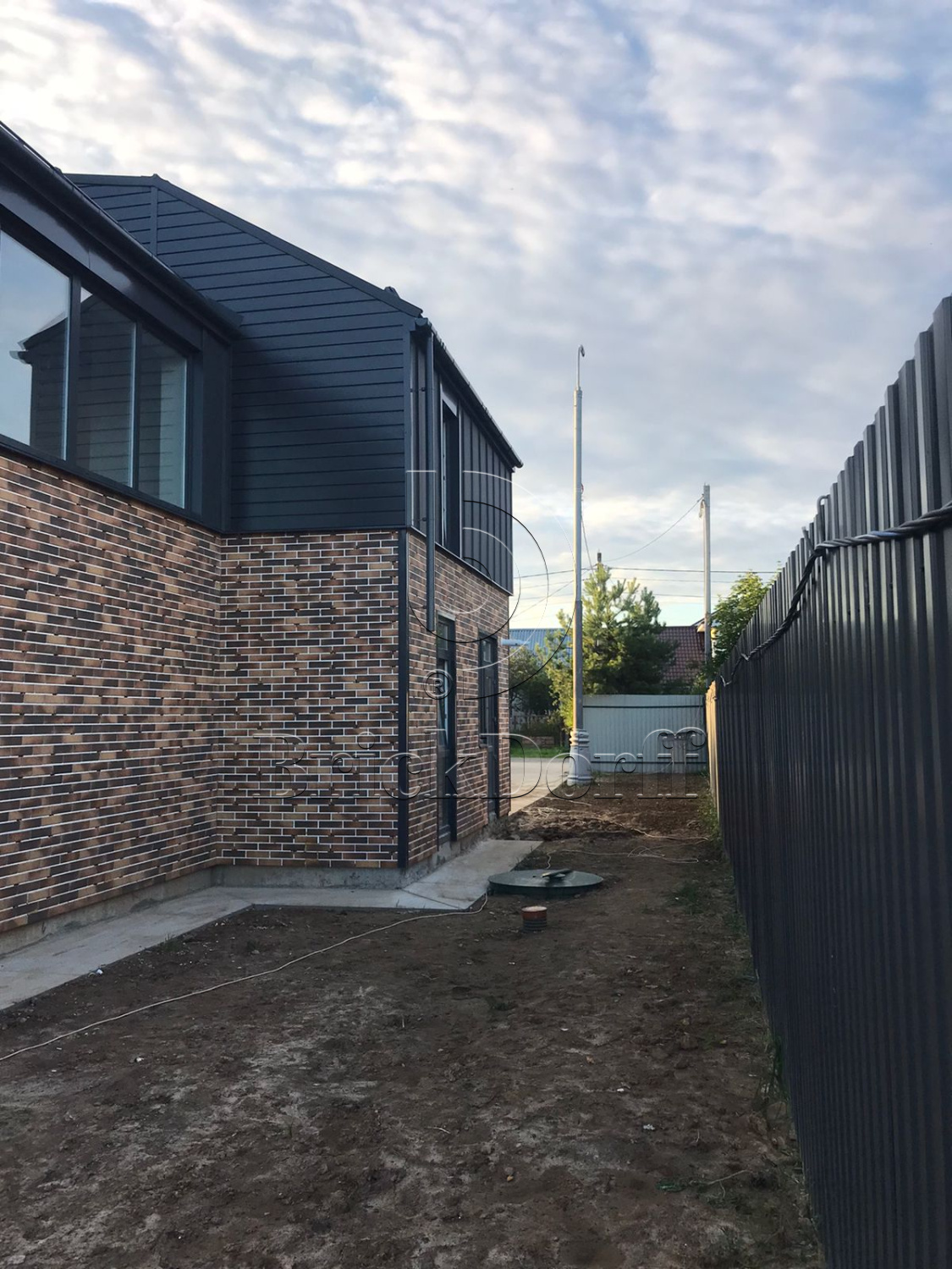 Retro Brick Curry фасадная термопанель из пенополистирола ППС 60 мм с клинкерной плиткой