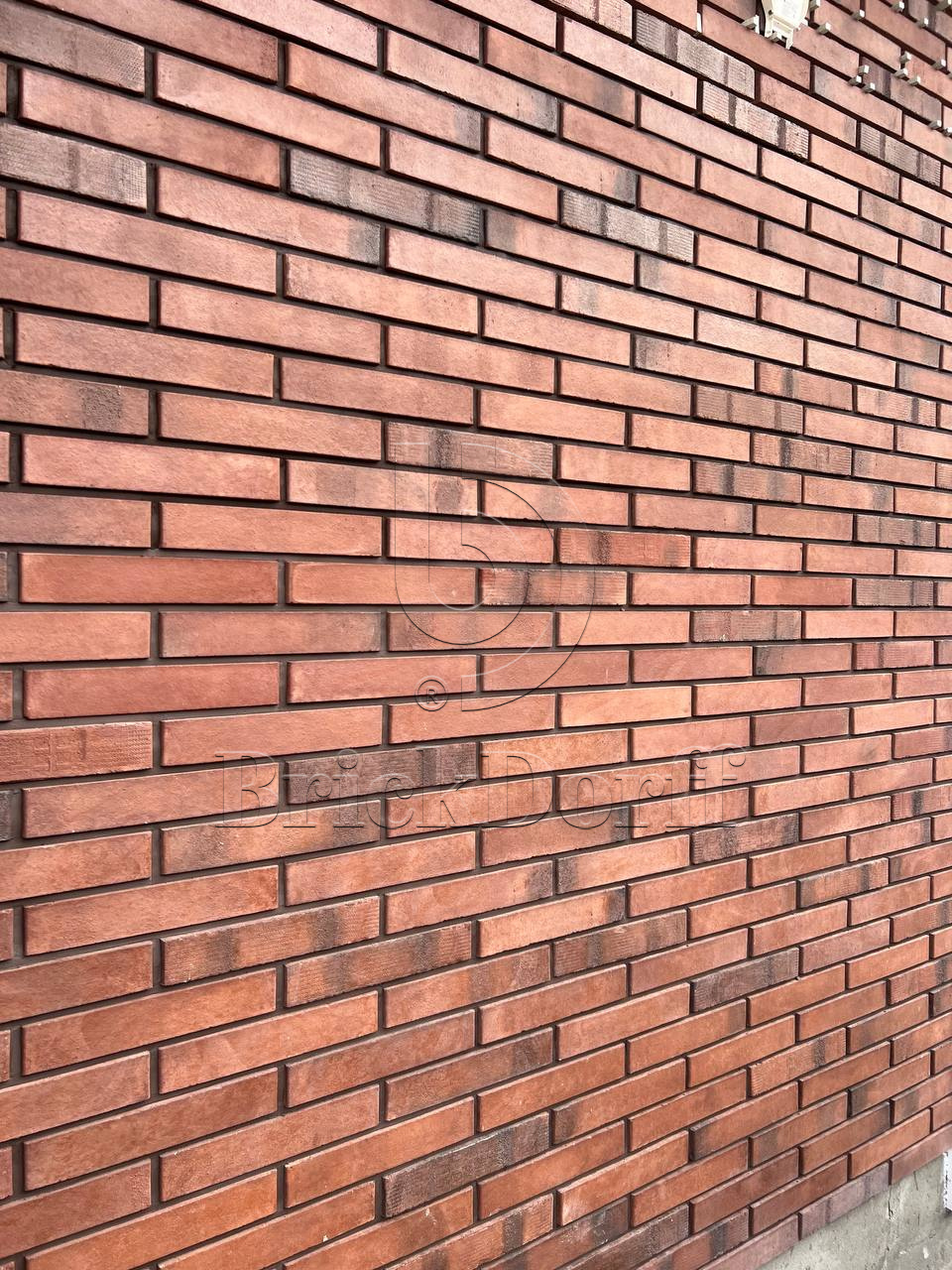 Фасадная ригельная плитка под клинкер Life Brick Римхен 370, 284*51*15 мм