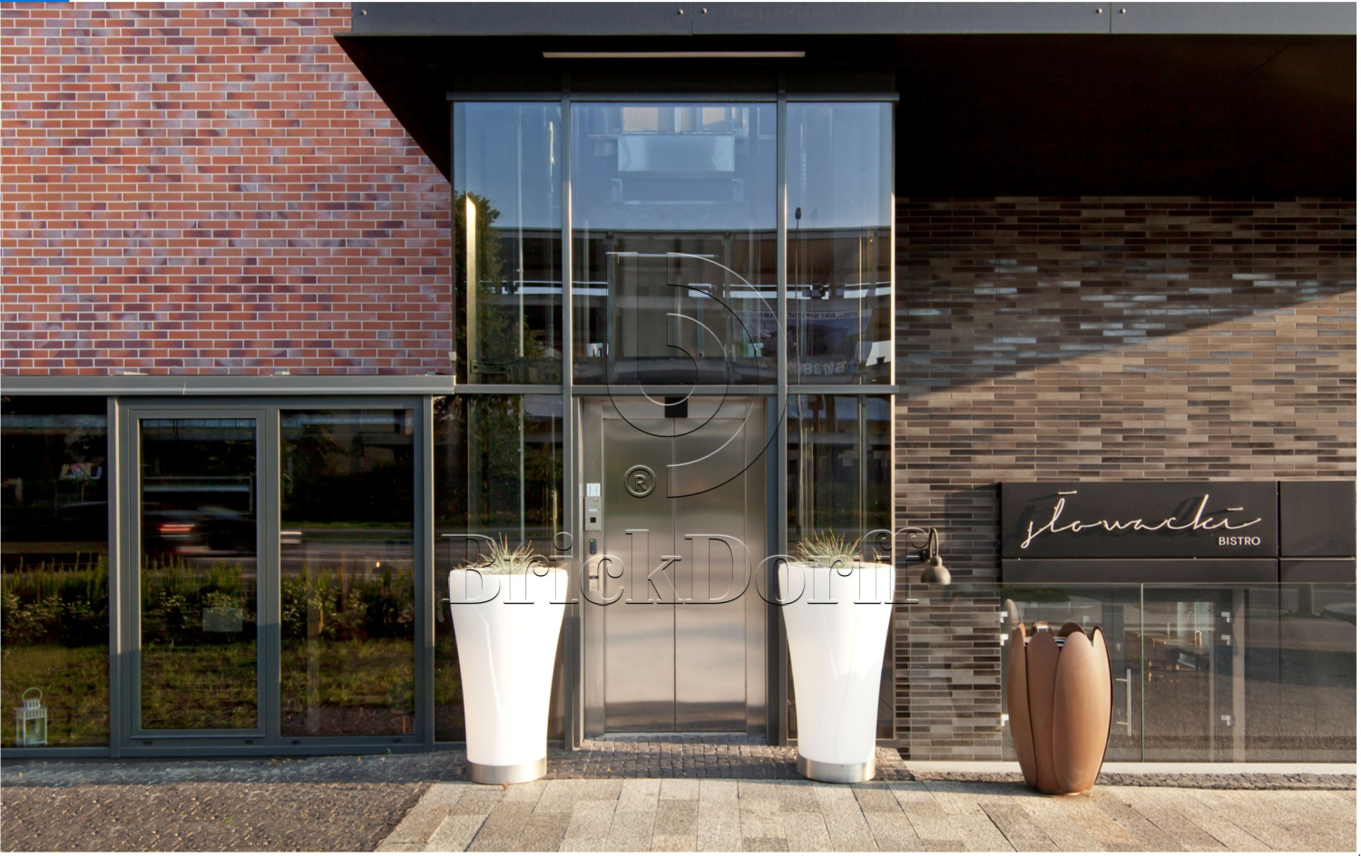 Фасадная Термопанель из пенополистирола ППС 60 мм с клинкерной плиткой Quaranit Juist glatt 240*71*10 мм