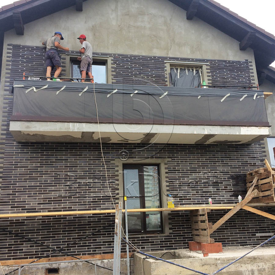 Клинкерная фасадная плитка облицовочная под кирпич ABC Atlantis 240*52*10 мм