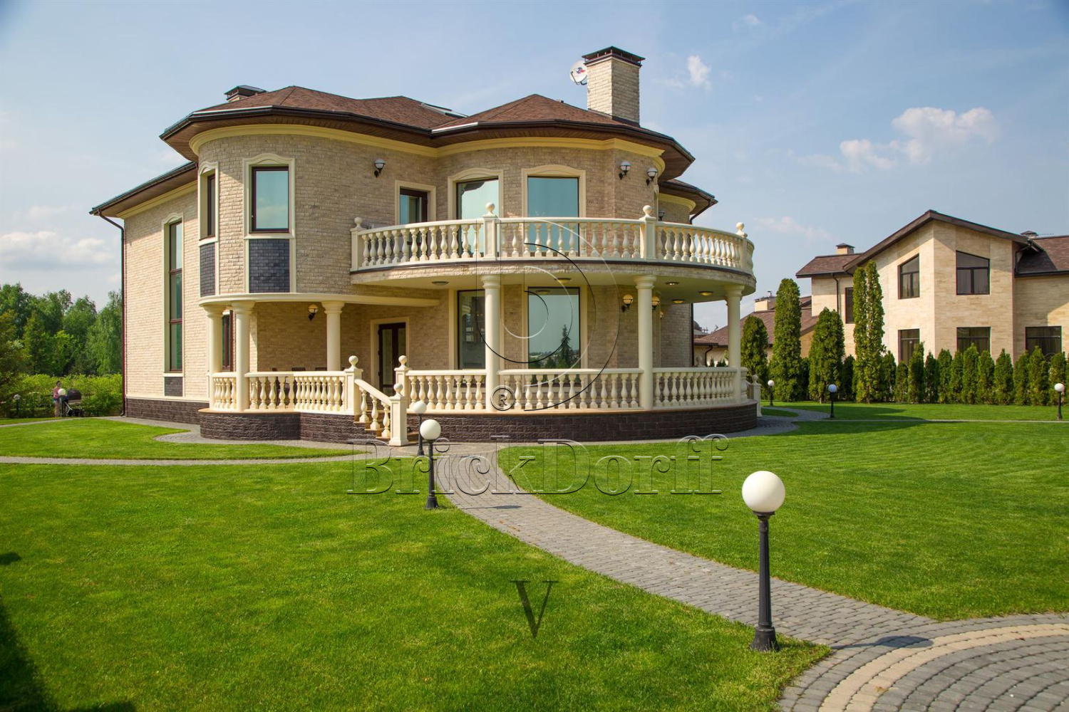 Клинкерная фасадная плитка облицовочная под камень Stroeher (Штроер) Kerabig KS 15 schokobraun рельефная, 302*148*12 мм