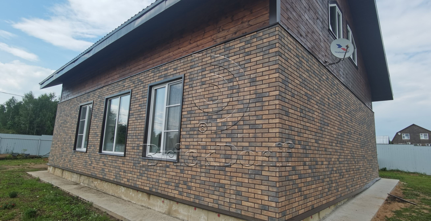 Loft Brick Cardamon фасадная термопанель из пенополиуретана ППУ 65 мм