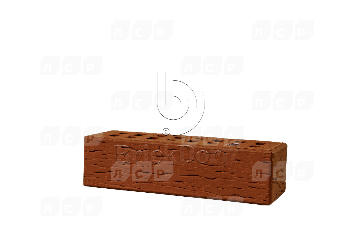 Кирпич лицевой клинкерный ЛСР пустотелый "Лондон" береста M300, 250*85*65 мм